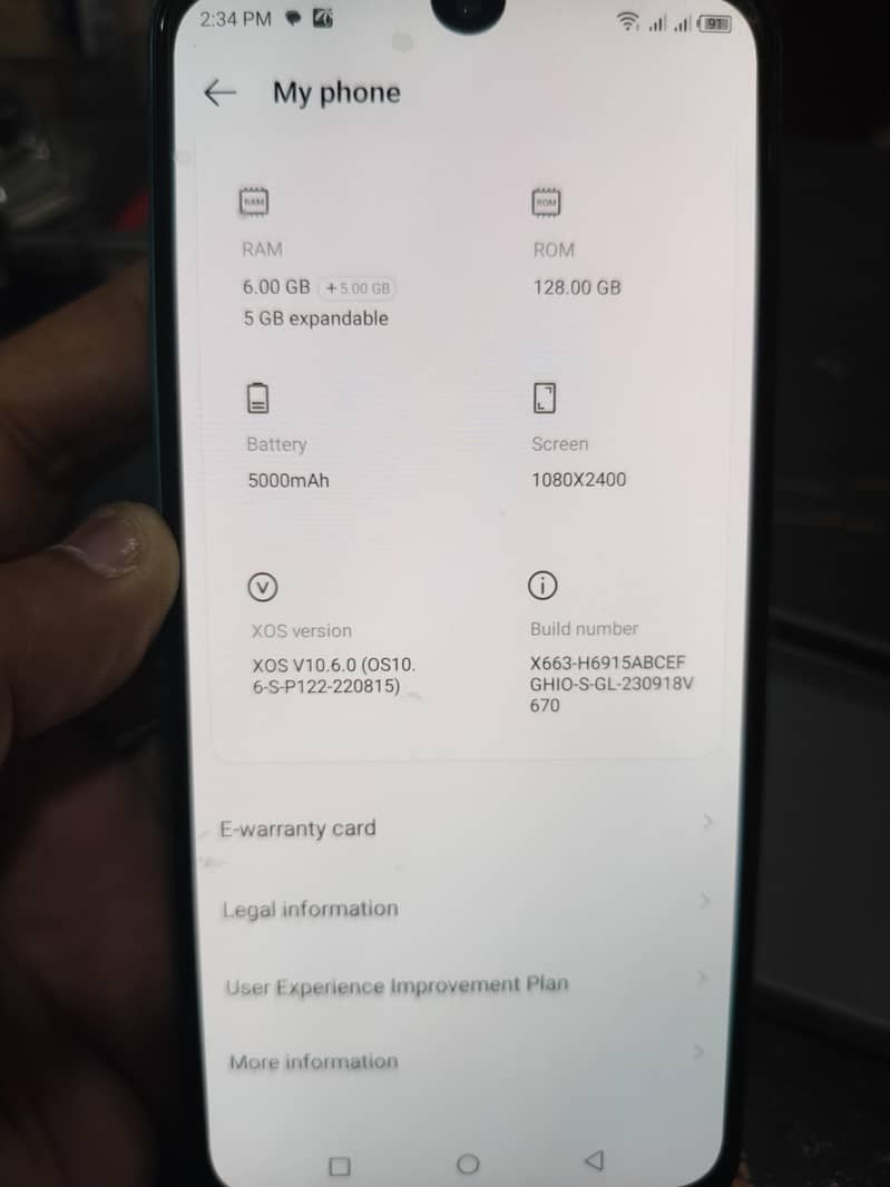 Infinix Note 11 5