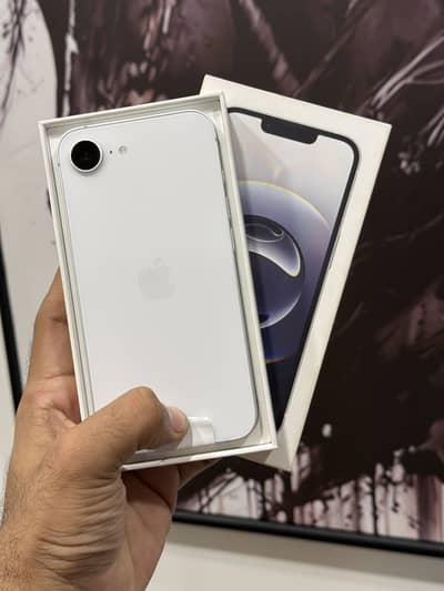 iPhone 16E 256GB White ( Factory Unlock Physical + E )