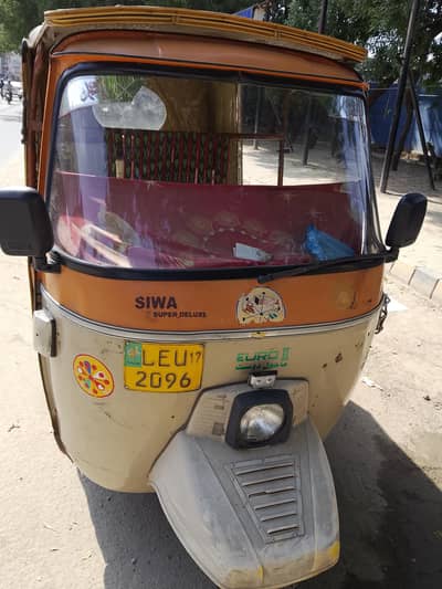 Shiva auto rickshaw 2017 m Sewa Mart آٹو رکشہ  2017 ماڈل — اچھی کنڈیشن