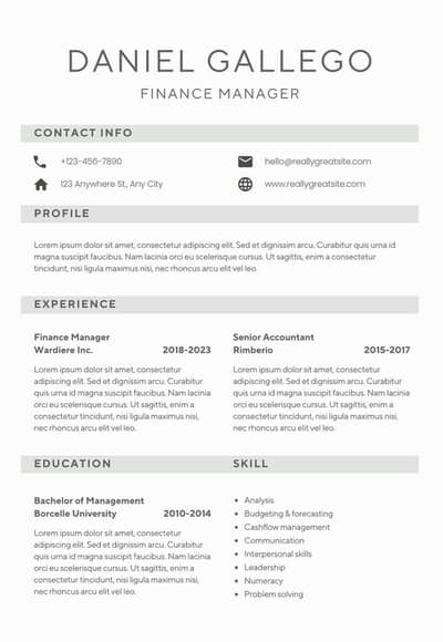 CV Making Service