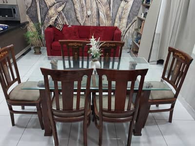 6 seater dining table set