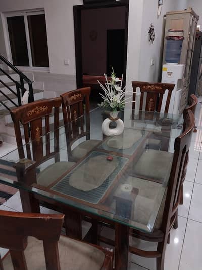 6 seater dining table set