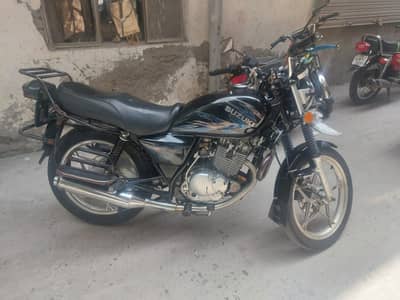 Suzuki GS 150 SE 2021 | Self Start  | Good Condition | Urgent Sale