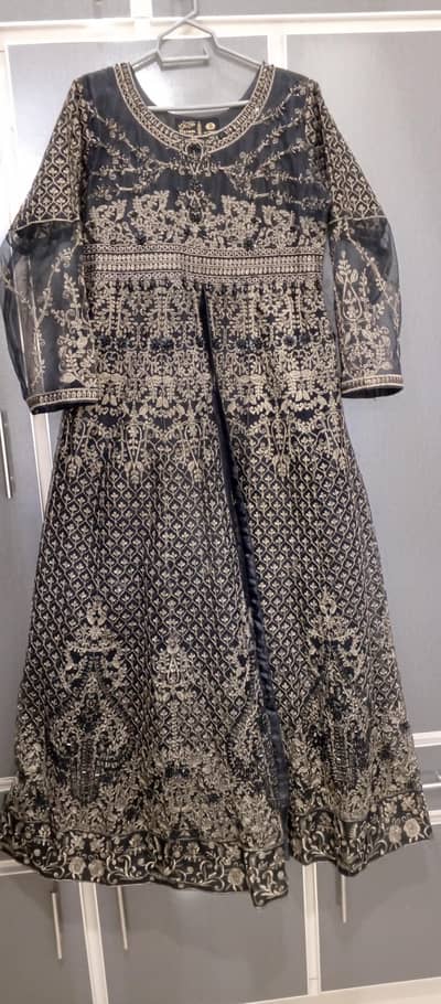  Black Embroidered Party Wear 3-Piece Dress | Elegant Fancy Suit 