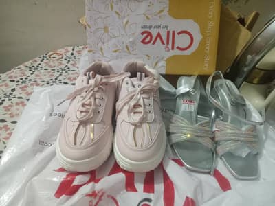 clive joggers and heels