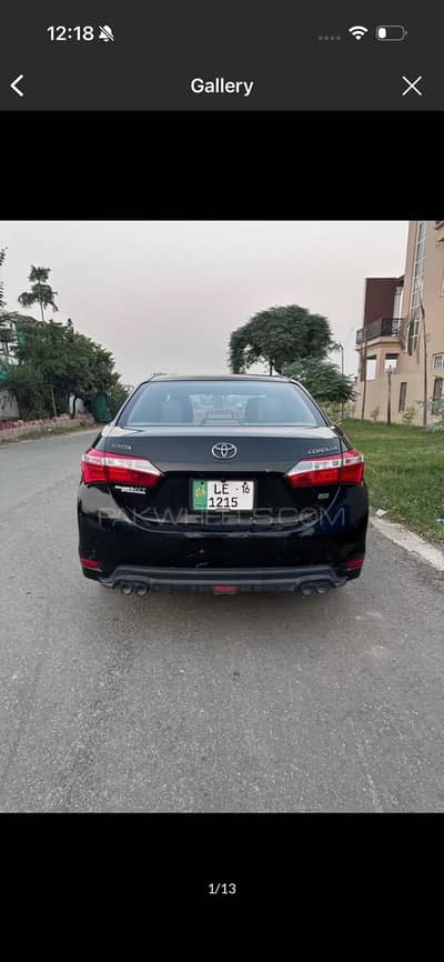 Toyota Corolla GLI 2016