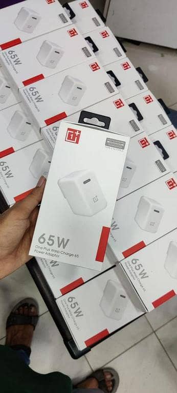 Original 65 W 1+ One Plus ORIGINAL CHARGER FAST CHARGING TYPE C TO C Cable ORIGINAL Charger 100 % charger with  type c cable