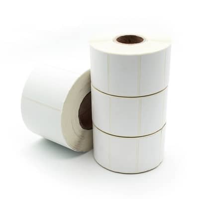 Custom Printed Barcode Labels / Logo Labels / White Stickers / Inkanto