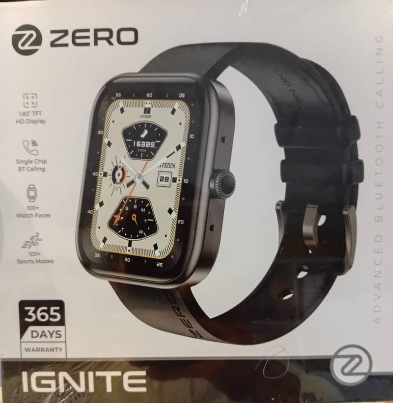 zero ignite smart watch 0