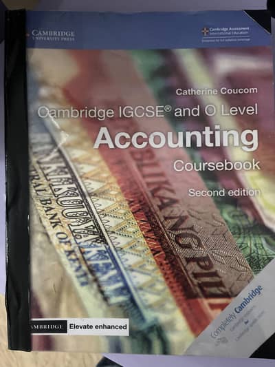 Accounting book for o level by catherine coucom second edition