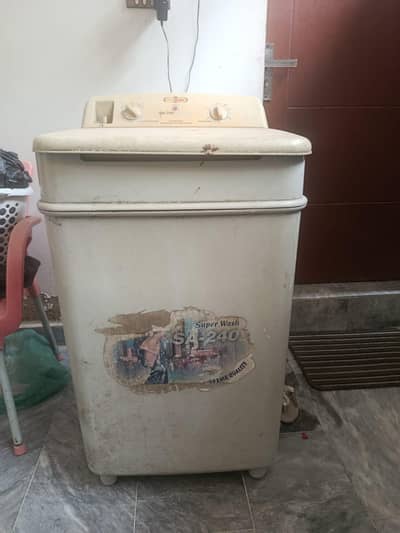 super Asia washing machine all okay
