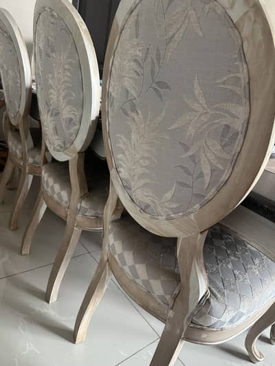 Dining Table and 8 Chairs Set