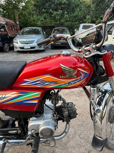 Honda CD 70 in Brand new condition.