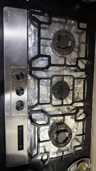 Expert hob 3 burner