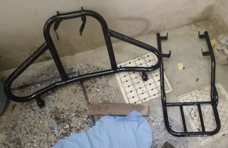 Front Safe Guard and Back Carrier For Urgent Sale