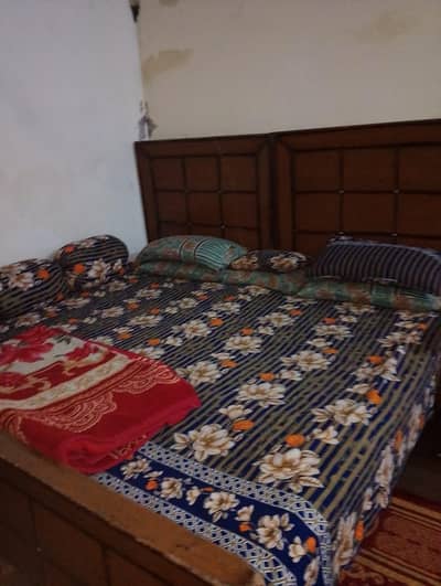 Wood single beds 2