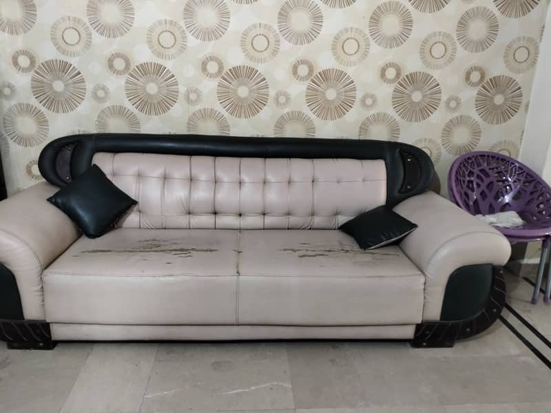Complete 3 sizes sofa set 3