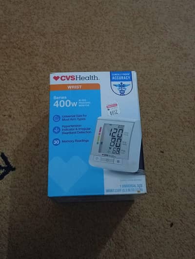 CVS Health 400W Wrist Blood Pressure Monitor – Original