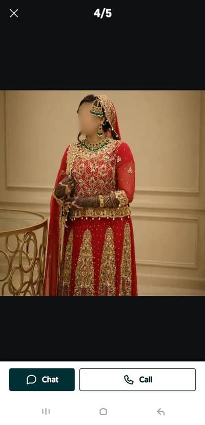 bridal wedding lehenga