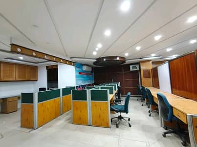 1650 Square Feet Brand New Commercial Property Full Furnished Corporation Office For Rent At Main Boulevard Gulberg 3 Lahore