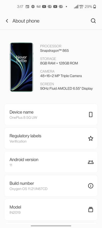 One Plus 8