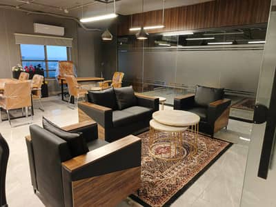 6000 Square Feet Brand New Commercial Property Full Furnished Corporation Office For Rent At Main Boulevard Gulberg 3 Lahore