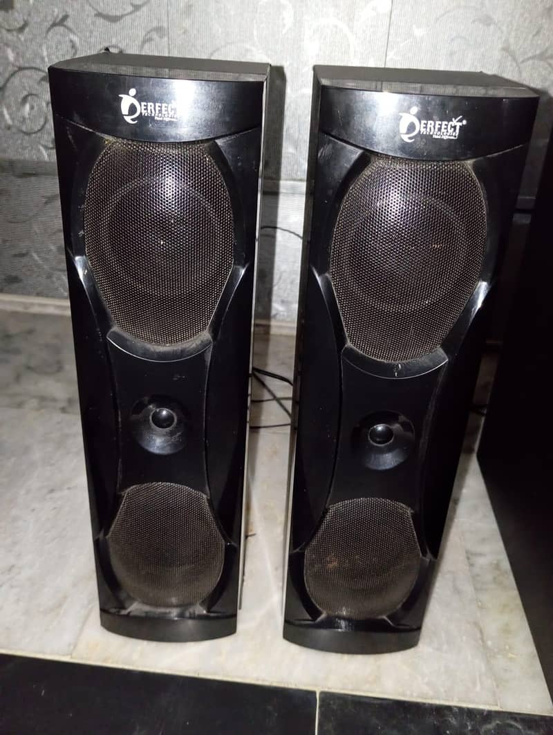 Speakers (Bluetooth + wire) | Company: Perfect technologies 0