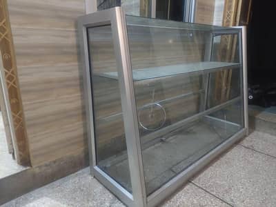 Glass Display Counter - Aluminum Frame - Lahore
