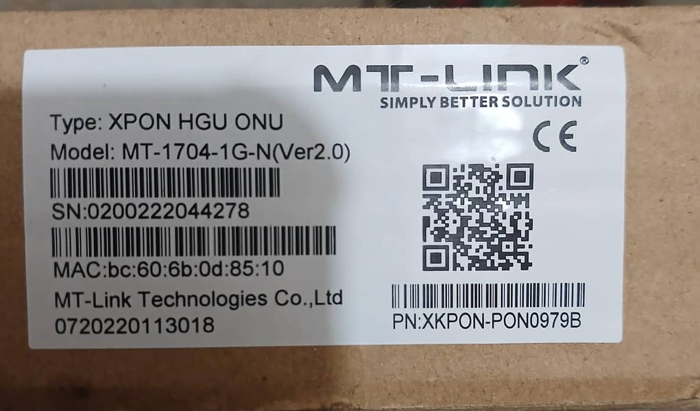 MT-LINK XPON Router 2