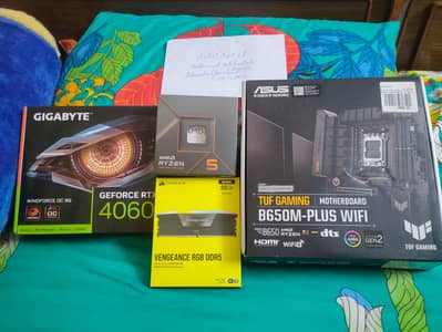 Ryzen 5 7600X + ASUS TUF B650M-E  RTX 4060 8gb