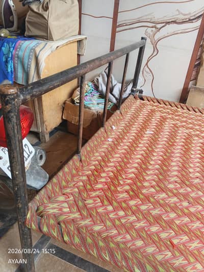 lohy ki charpai ,bed charpai