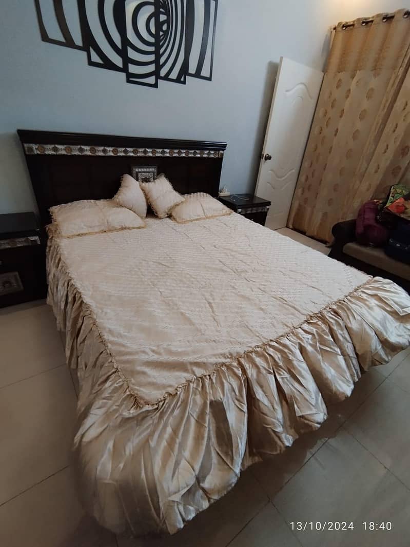 fancy king size bedsheet set 2