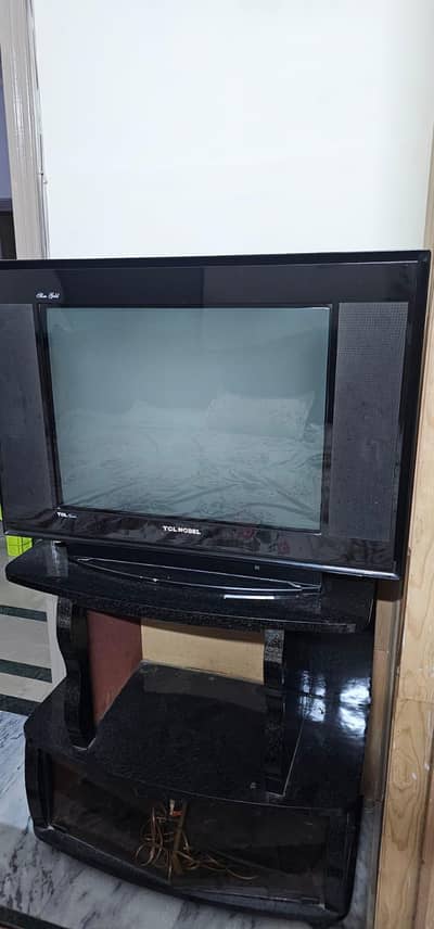 TV 29 iches with trolley and remote