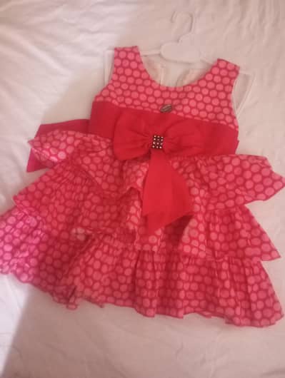 baby girl beautiful wearing frock