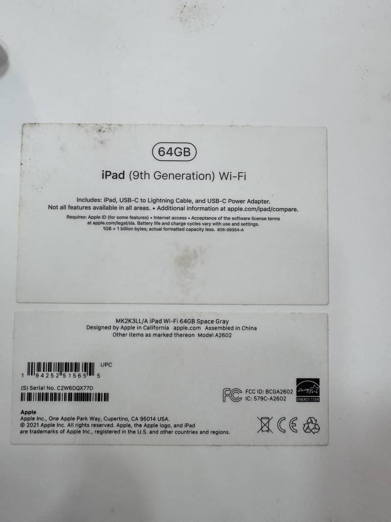 Ipad 9th generation 64gb 5