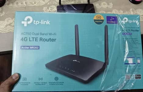 Use Any Sim AC750 Dual Band Wi-Fi 4G LTE Router