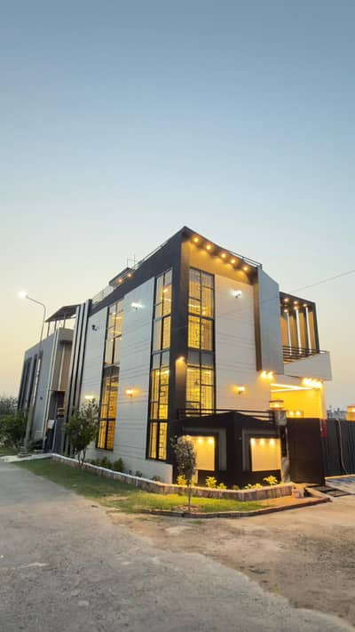 5 Marla Brand New Corner House For Sale In Jade Extension, Park View City Lahore