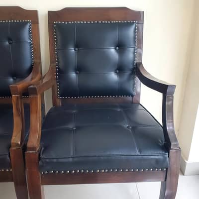 office chairs . almost new. 0321 4246620