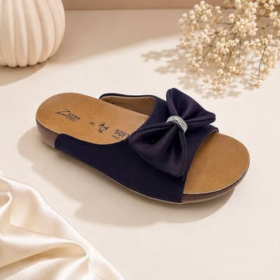 Ladies Slippers / Women Sandals / Bow Slippers / Fancy Slippers /