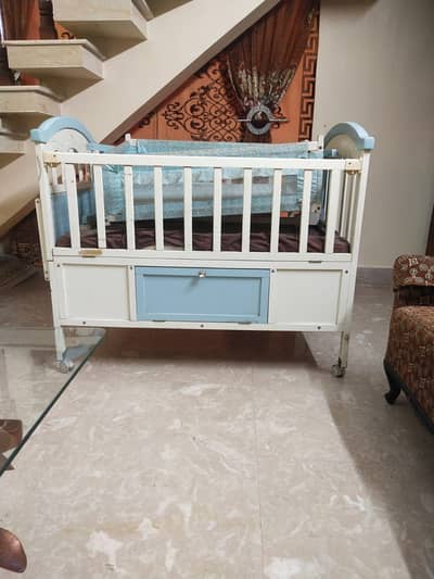 Baby Coat with inside swing and wooden rack for cloths
