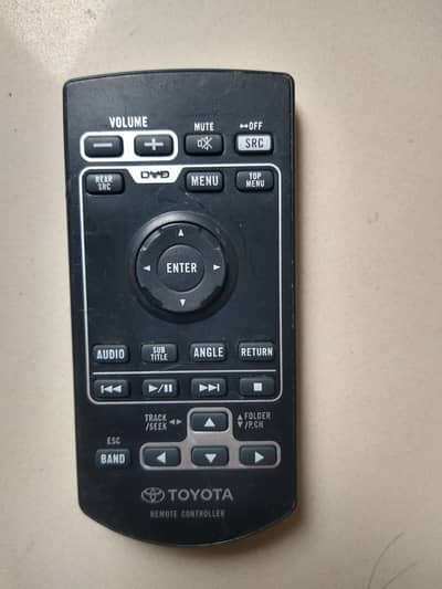Genuine Toyota OEM Car Audio / DVD Remote Control (Part: CXE5722)