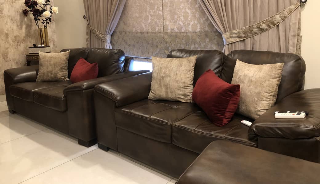 Leather sofas 1