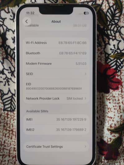 Apple iPhone 13 mini non pta jv