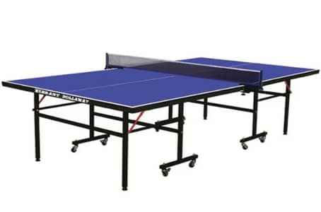 Table tennis table with net brand-new good Bildin material