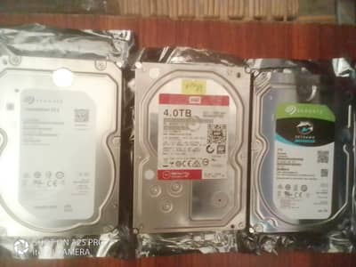 Hard Drives WD & Seagate