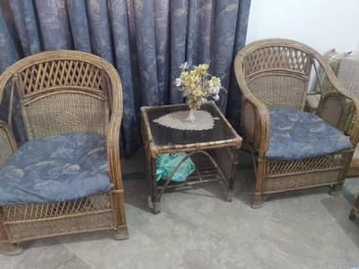 bed side table chair set
