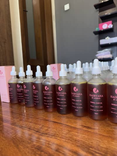 Hair Oil Business Complete Stock for Sale