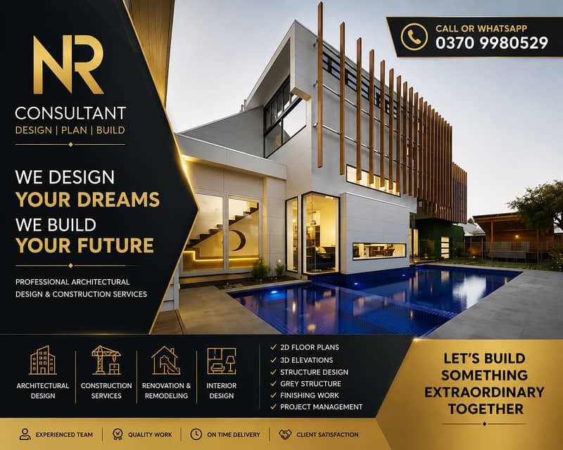 Complete House Construction, Grey Structure Construction Services 0