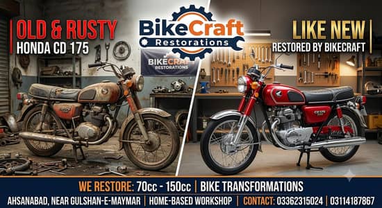 Transform Your Old Bike/Car into Brand New!