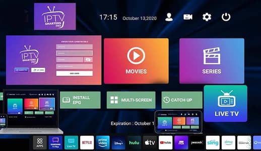 IPTV service watch your fevert content in one application